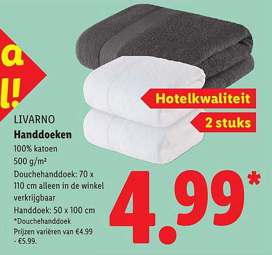 LIVARNO Handdoeken