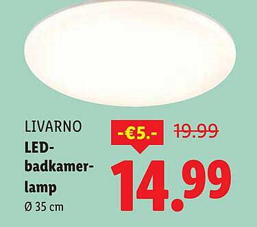 LIVARNO LED-badkamerlamp