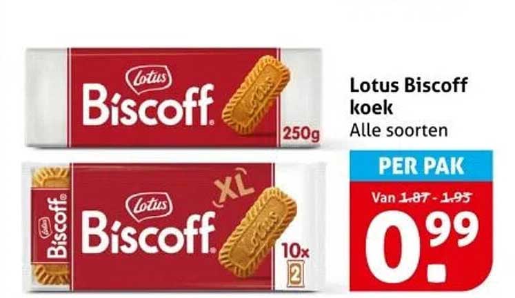 Lotus Biscoff koek