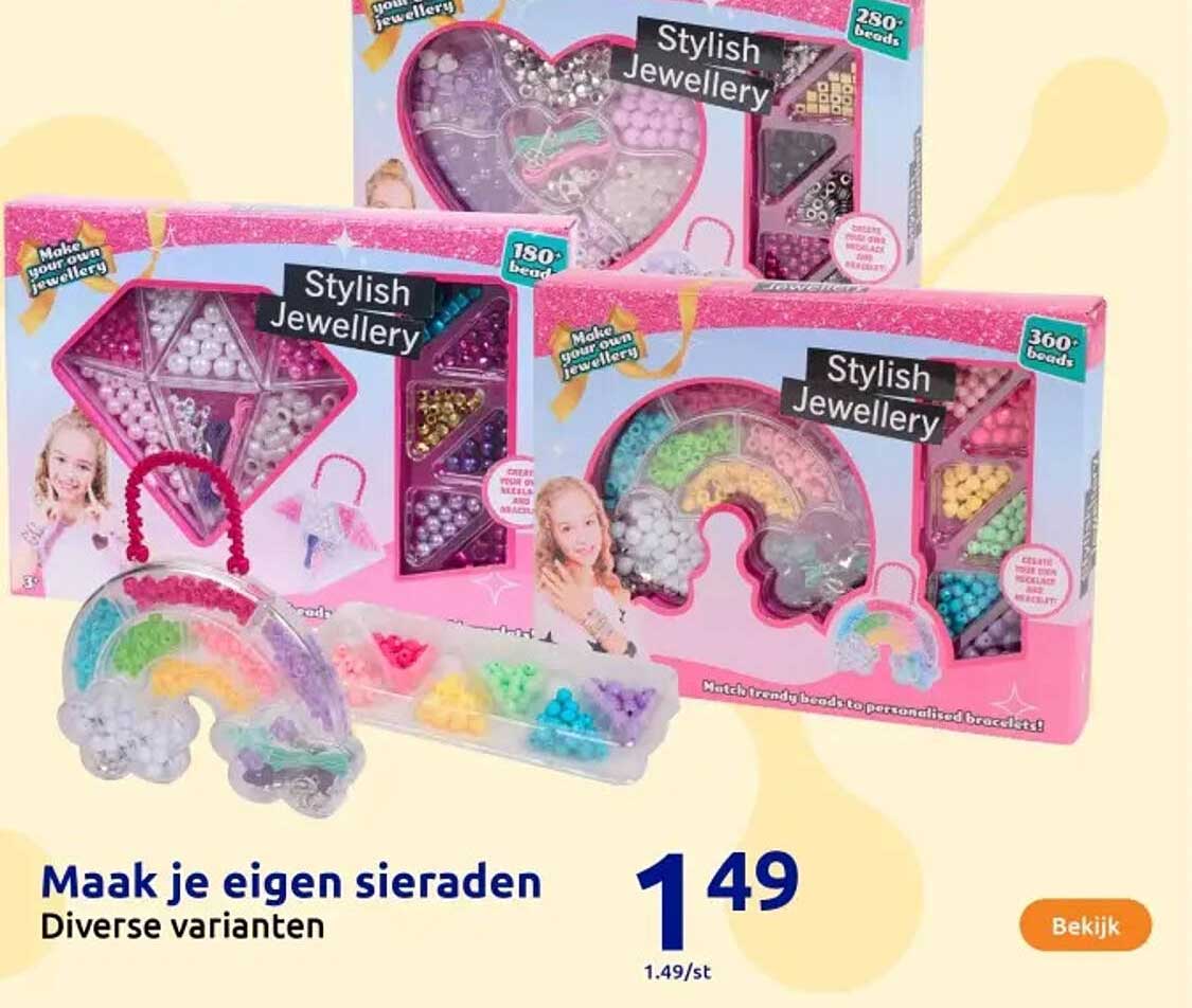 Maak je eigen sieraden Diverse varianten