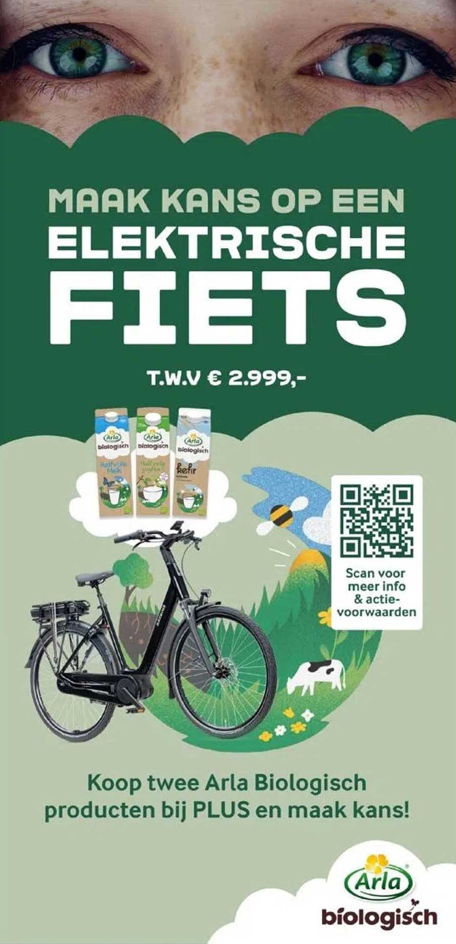 Maak kans op een elektrische fiets. T.W.V € 2.999,-