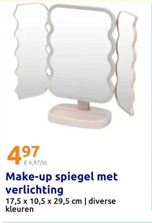 Make-up spiegel met verlichting