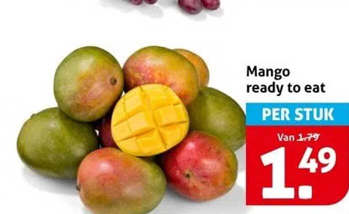 Mango ready to eat