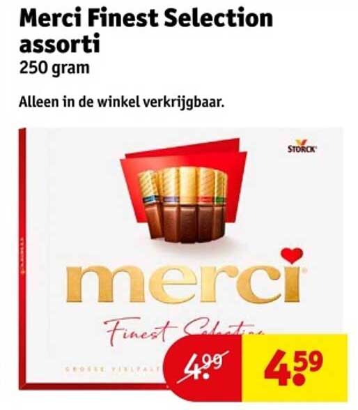 Merci Finest Selection assorti