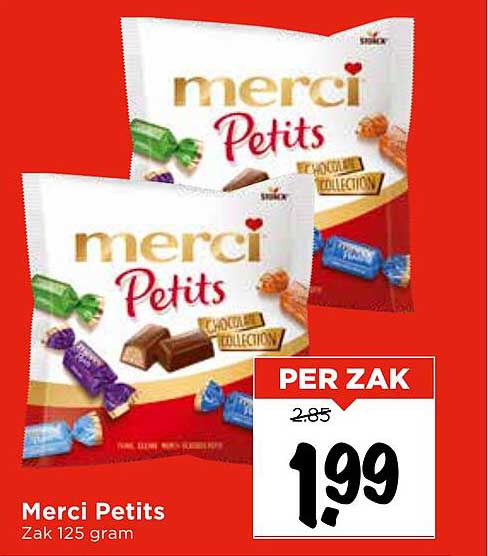 Merci Petits Zak 125 gram