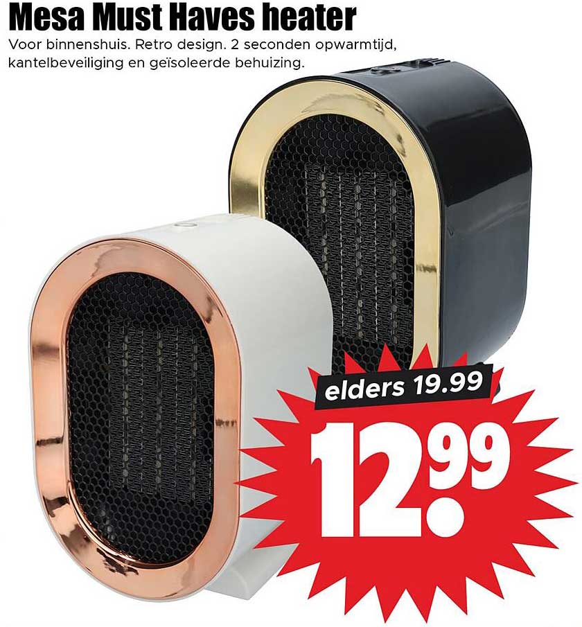 Mesa Must Haves heater