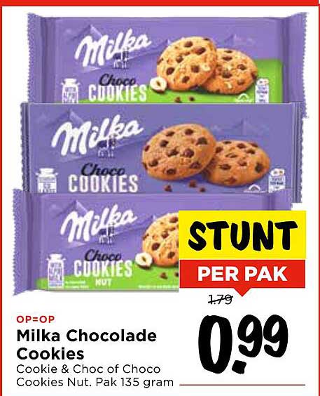 Milka Chocolade Cookies