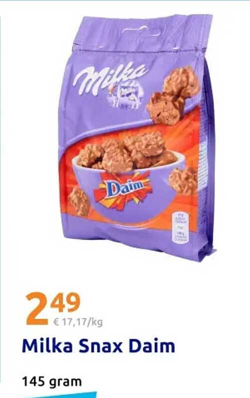 Milka Snax Daim