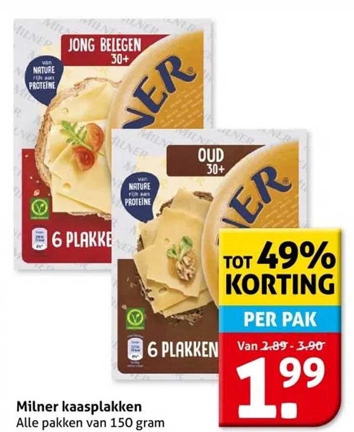Milner kaasplakken