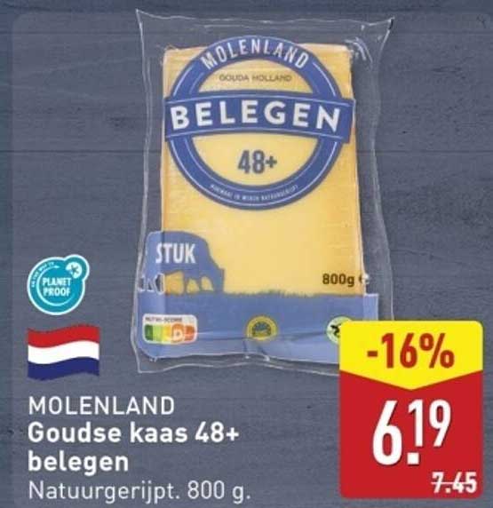 MOLENLAND Goudse kaas 48+ belegen