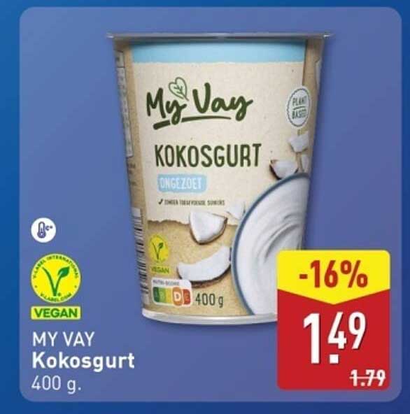 MY VAY Kokosgurt 400 g