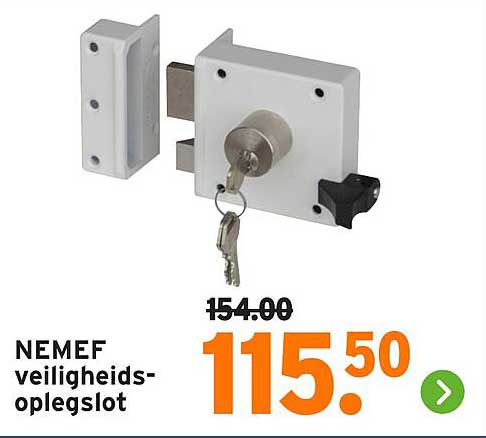 NEMEF veiligheidsopslotslot