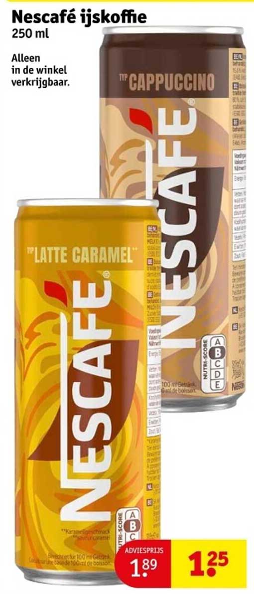 Nescafé ijskoffie 250 ml