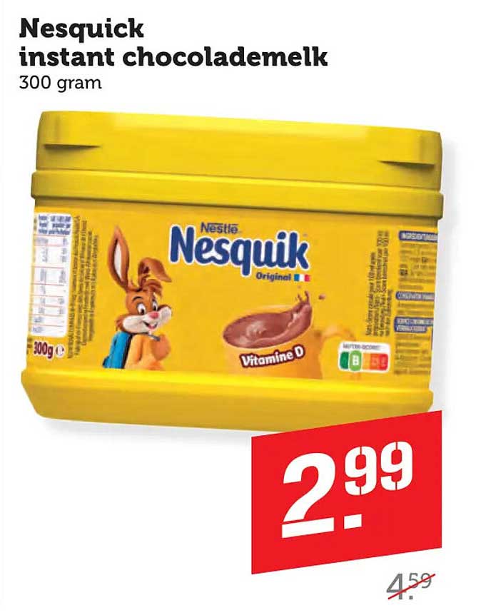 Nesquik instant chocolademelk 300 gram