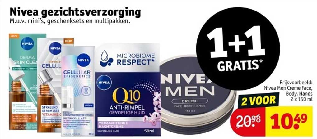 Nivea gezichtsverzorging