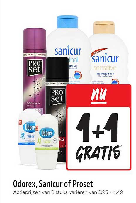 Odorex, Sanicur of Proset