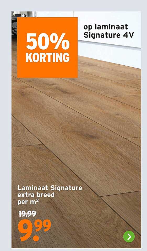 op laminaat Signature 4V
