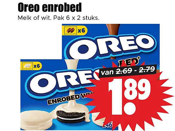 Oreo enrobed