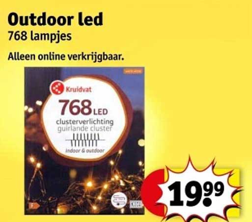 Outdoor led 768 lampjes