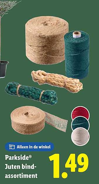 Parkside® Juten bind-assortiment