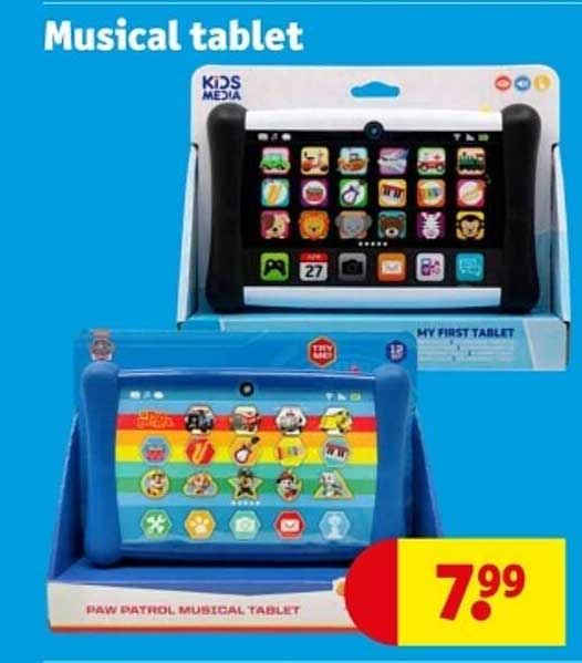 Paw Patrol Musical Tablet