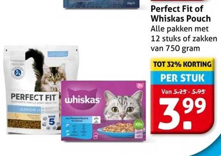 Perfect Fit of Whiskas Pouch