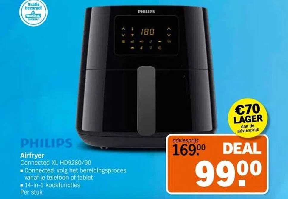 Philips Airfryer Connected XL HD9280/90