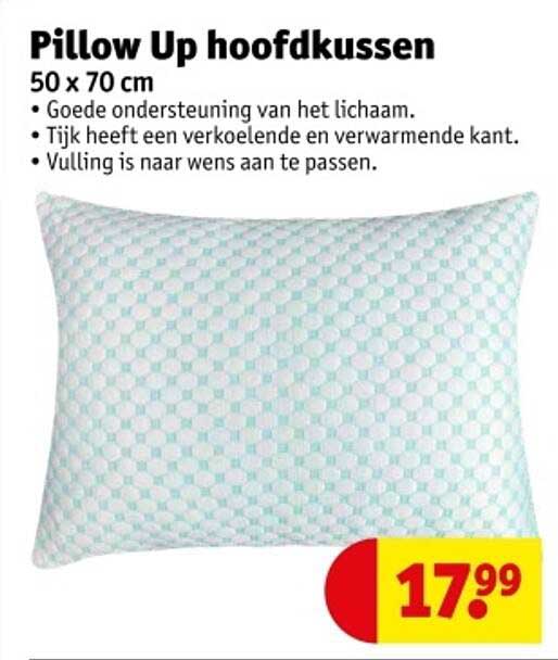 Pillow Up hoofdkussen