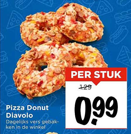 Pizza Donut Diavolo