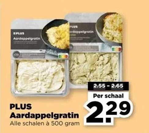 PLUS Aardappelgratin