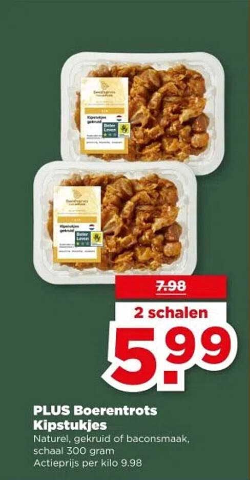 PLUS Boerentrots Kipstukjes
