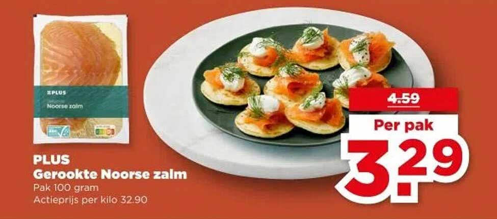 PLUS Gerookte Noorse zalm