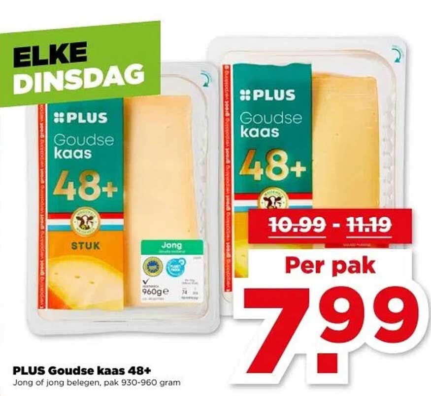 PLUS Goudse kaas 48+