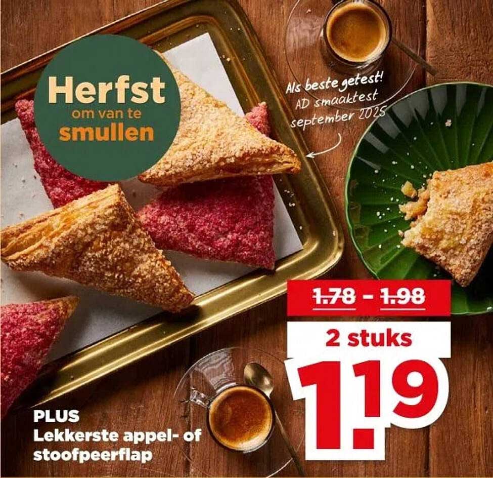 PLUS Lekkerste appel- of stoofpeerflap