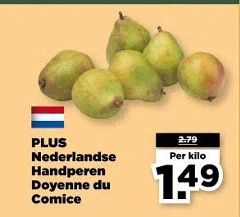 PLUS Nederlandse Handperen Doyenne du Comice