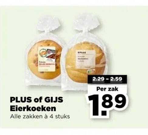 PLUS of GIJS Eierkoeken