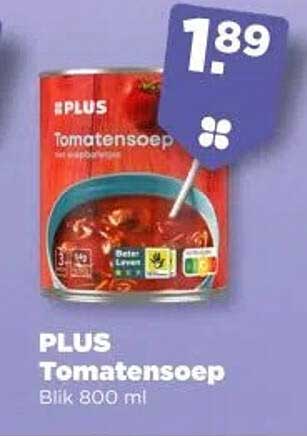PLUS Tomatensoep
