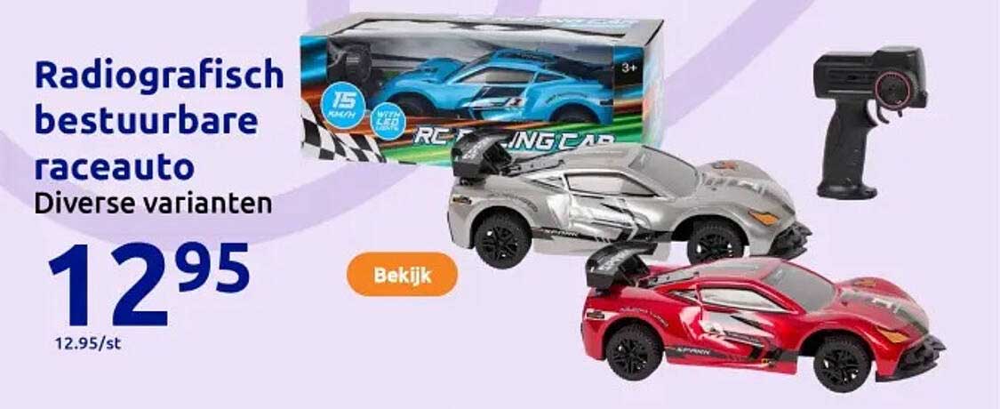 Radiografisch bestuurbare raceauto Diverse varianten