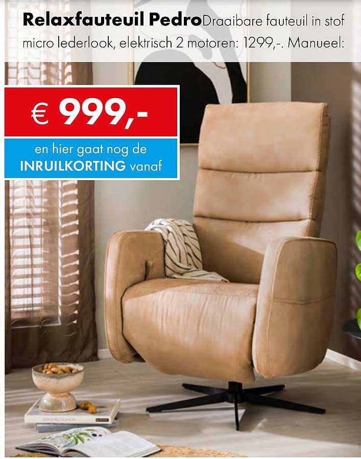 Relaxfauteuil Pedro
