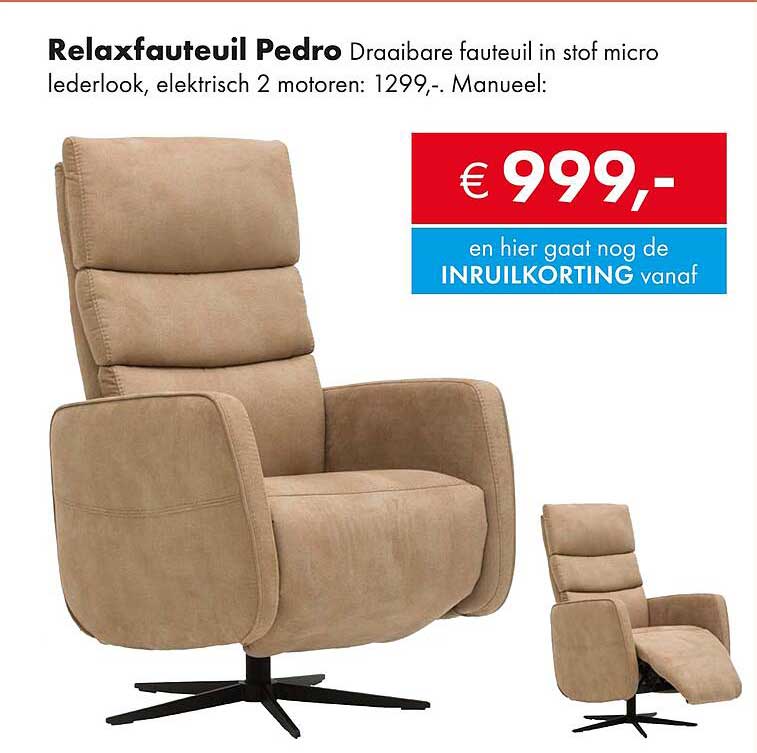 Relaxfauteuil Pedro