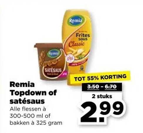 Remia Topdown of satésaus