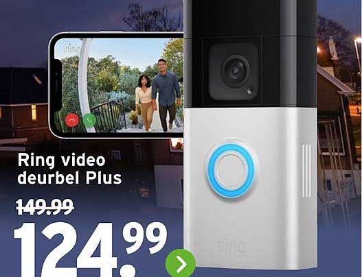 Ring video deurbel Plus