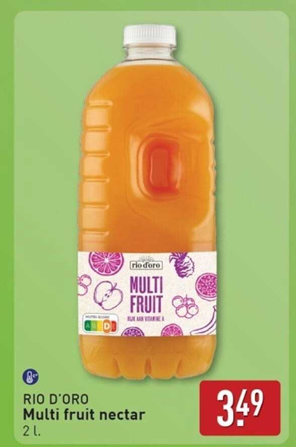 RIO D'ORO Multi fruit nectar 2 l.