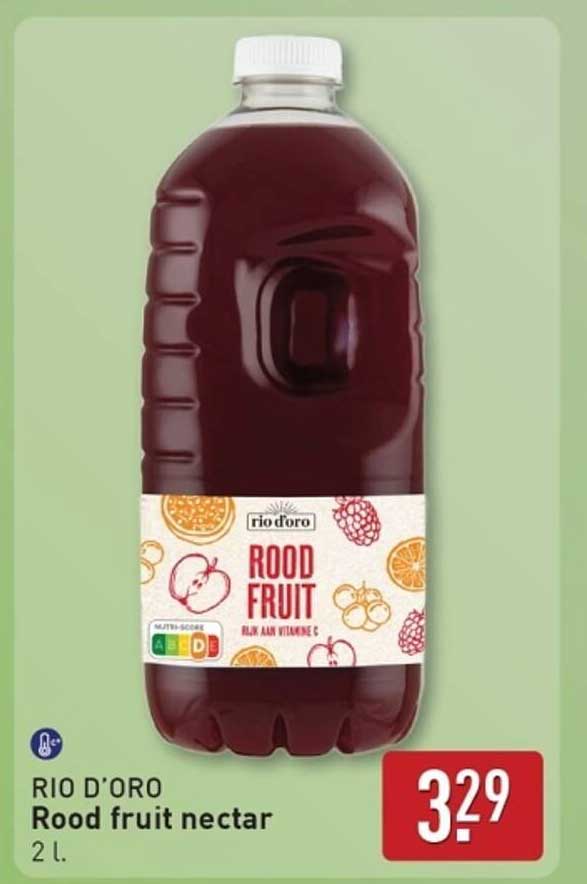 RIO D'ORO Rood fruit nectar 2 l.