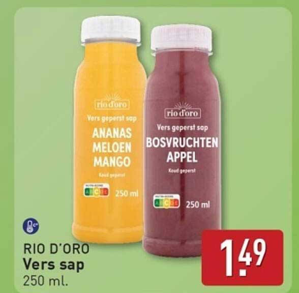 RIO D'ORO Vers sap 250 ml.