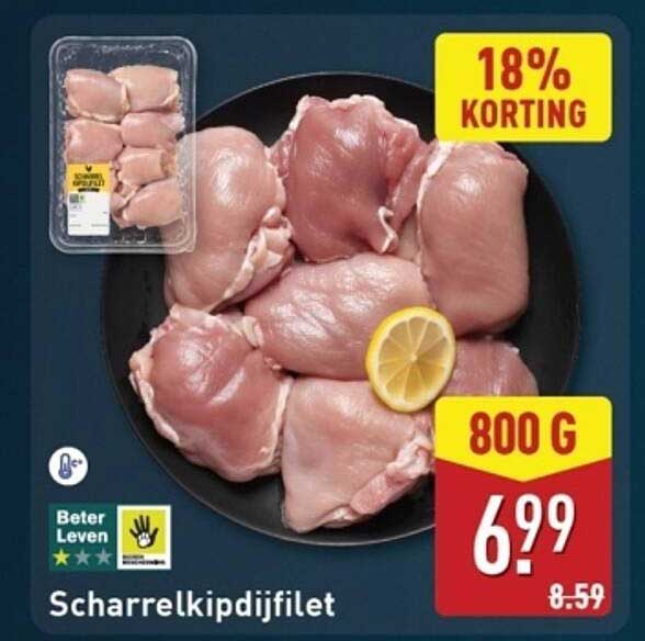 Scharrelkipdijfilet