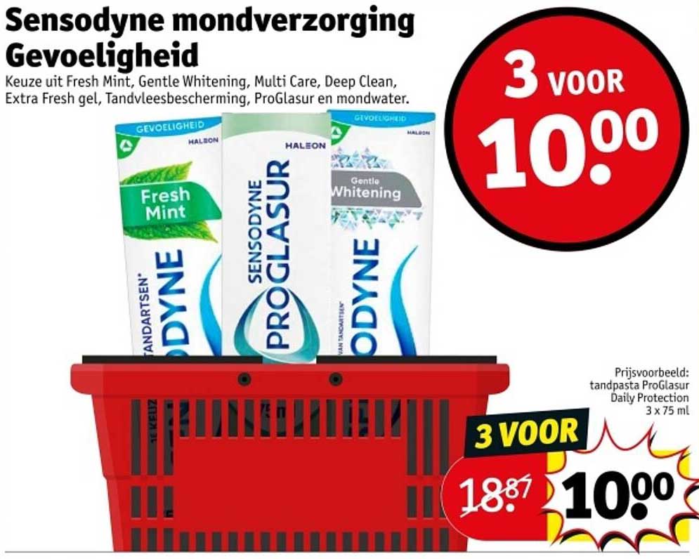 Sensodyne mondverzorging Gevoeligheid