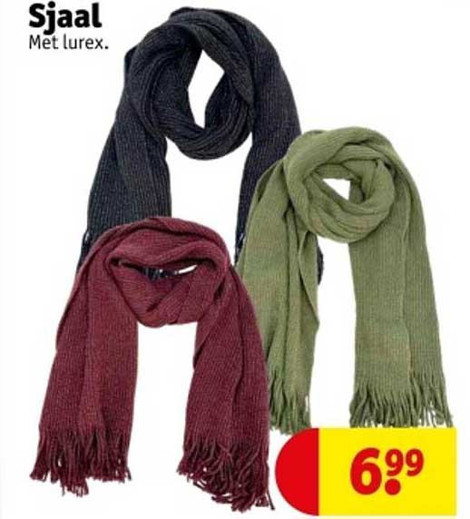 Sjaal Met lurex.