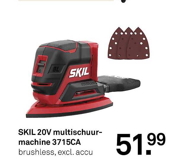 SKIL 20V multischuurmachine 3715CA