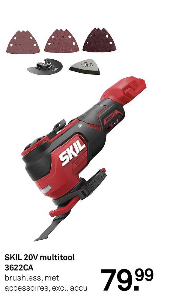 SKIL 20V multitool 3622CA